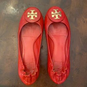 Red Tory Burch flats